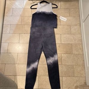 Athleta outfit tank NWT pants worn 1x